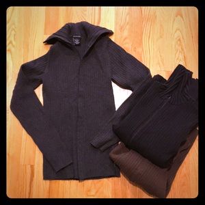 Calvin Klein full zip cardigan lot!